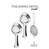 Transformacion 3 Lü Set Metal Çay Süzgeci Cabrera Design
