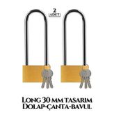 Transformacion 718882 Long 30 mm 2 Adet Dolap Çanta Bavul Kilidi