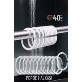 Transformacion 719911 40 Adet Banyo Perde Halkaları