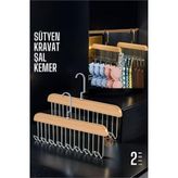 Transformacion 720103 2 Adet Sütyen Şal Kravat Kemer Çanta Dolap İçi Askı