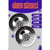 Transformacion Çelik Lavabo Süzgeci 2 ADET 721232