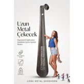 Transformacion Paslanmaz Çelik Uzun Metal Çekecek 60 cm - Ergonomik Eğilmeden Ayakkabı Giyme Aparatı Kerata 723325