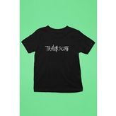 Travis Scott Baskılı Unisex Siyah Tişört