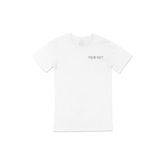 Travis Scott Cep Logo Tasarımlı Beyaz Tişört