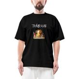 Travis Scott Oversize Siyah Tişört