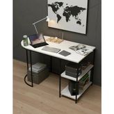 Treeandtech Ipek Fonksiyonel Çalışma Masası - Beyaz