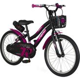 Trendbike Vento 20 Jant Siyah-Fuşya 20.404-S-F Kız Çocuk Bisikleti