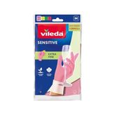 Trendexa 149212 Candy Pink Sensitive Eldiven; %100 Doğal Lateks, M