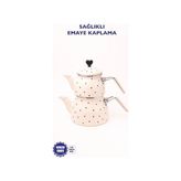 Trendexa Emaye Çaydanlık - Çok Renkli