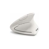 Trendexa Pilli Dikey Kablosuz Mouse, 2000 Dpı, 6 Tuşlu, Beyaz - Çok Renkli