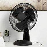 Trendinyeri Masa Üstü Vantilatör 40W 30 cm - Siyah