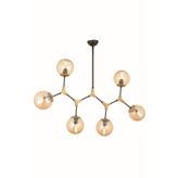 Trendylight Olimpiyat 6'lı Siyah Modern Avize