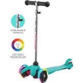 Triathlon T138 Mavi Led Işıklı Scooter