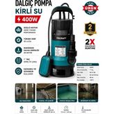 Tricraft 400W DALGIÇ KİRLİ SU POMPASI