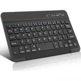 TriLine Mini Bluetooth Kablosuz Şarjlı Pilli Slim Rubber Klavye