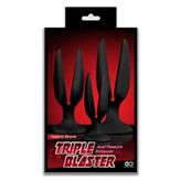 Triple Blaster Açılır 3lü Anal Tıkaç Seti - C-N3064