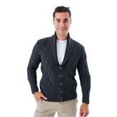 TRİST STAR Erkek Şal Yaka Triko Örme Hırka TRIST-5341