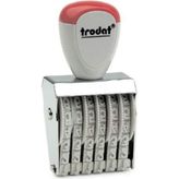trodat numaratör 4 mm 6 hane 1546 - Yok