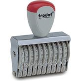 trodat numaratör 4 mm 8 hane 1548 - Yok
