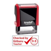 Trodat Öğretmen Kaşesi ( Checked By...........teacher)