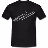 Trombon Tshirt - L - Siyah
