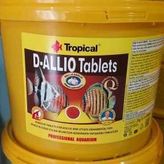 Tropical D-Allio Tablet 250 Adet Balık Yemi