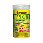 Tropical Nanovit Granulat Granül Balık Yemi 70 Gr
