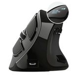 Trust 23731 Şarj Edilebilir Kablosuz Ergonomik Siyah Mouse