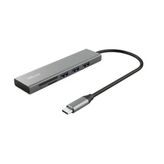 Trust 24191 Fast Usb-C Gri Hub Usb Çoğaltıcı