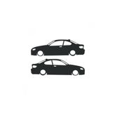 TSC Z1930 Bmw E 92 E92 Araç Etiket Yapıştırma Sticker