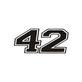 TSC Z2125 42 Konya Plaka Numarası Araba Yapıştırma Sticker