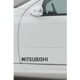TSC Z348 Mitsubishi 2'li Araba Sticker