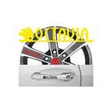TSC Z452 Skoda Kapı Kolu 8'li Araba Sticker