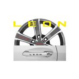 TSC Z468 Leon Kapı Kolu 8'li Araba Sticker