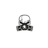 TSC Z591 Skoda Piston Kuru Kafa Araba Sticker