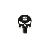 TSC Z678 Seat Kuru Kafa Punisher Araba Sticker