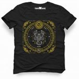 Tshirthane Akrep Burcu Scorpio Siyah Erkek Tshirt