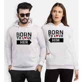 Tshirthane Born 2'li Sevgili Sweatshirt