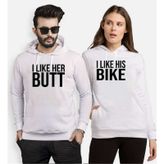 Tshirthane I Like 2'li Sevgili Sweatshirt