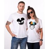 Tshirthane Mause Jack Mause Ölügelin 2'li Sevgili T-shirt