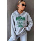 Tshirthane Montana Baskılı Unisex Sweatshirt