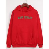 Tshirthane New Jersey Baskılı Unisex Sweatshirt
