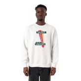 Tshirthane P18815S8854 Beyaz Erkek Sweatshirt