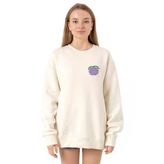 Tshirthane P19475S2914 Ekru Kadın Sweatshirt