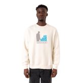Tshirthane P19815S7599 Ekru Erkek Sweatshirt