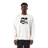 Tshirthane P22005S4844 Beyaz Erkek Sweatshirt