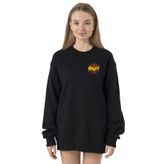 Tshirthane P23726S1470 Siyah Kadın Sweatshirt