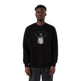 Tshirthane P23989S6351 Siyah Erkek Sweatshirt