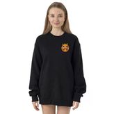 Tshirthane P24104S4908 Siyah Kadın Sweatshirt