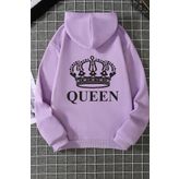 Tshirthane Quenn Sırt Baskılı Unisex Sweatshirt